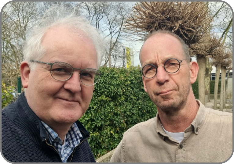 Erik BLOMJOUS (YellowPrint) – left
Alwin VAN DER WAARD (Wintec Graphics) - right
